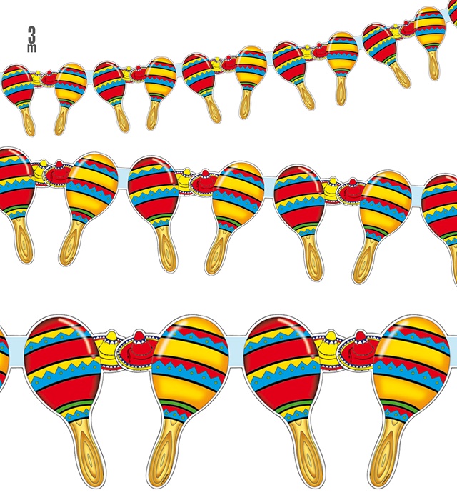 "GUIRLANDE MARACAS" 3 m
