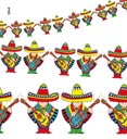 Set de "12 GUIRLANDE MARIACHI" 3 m