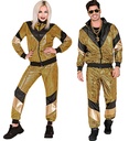 "COSTUME ANNEES 80 OR REFLECHISSANT" (veste, pantalon)