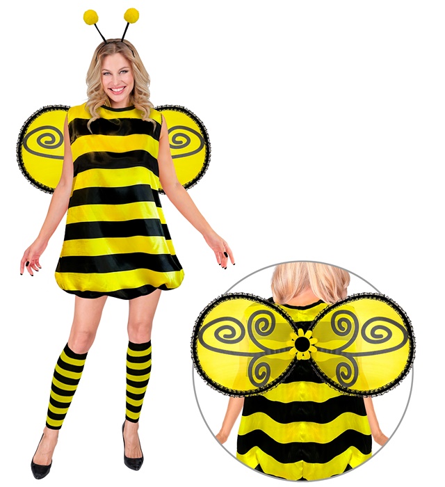 "ABEILLE" (robe, jambières, ailes, antennes)