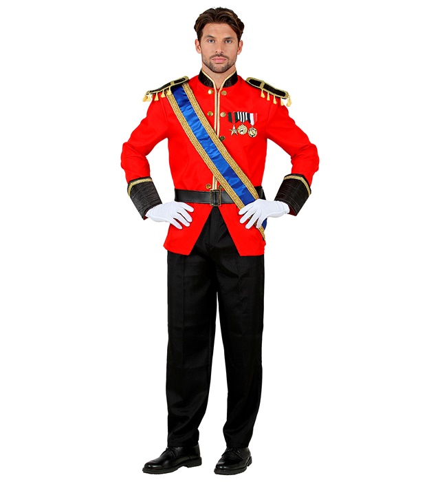 [23571] "PRINCE ROYAL" (veste avec bande, pantalon, ceinture, gants) (S)