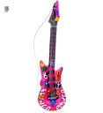 "GUITARE GONFLABLE HIPPIE" 105 cm