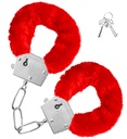 "MENOTTES FOURRURE" rouges
