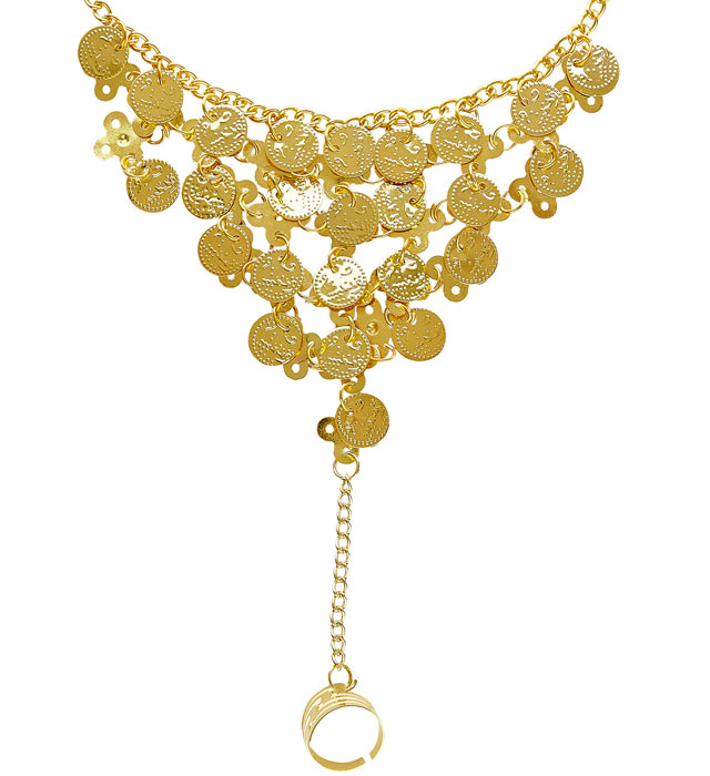 "BRACELET ET BAGUE PIECES DE MONNAIE OR"