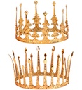 "COURONNE DE LUXE ALUMINIUM" 2 styles ass.