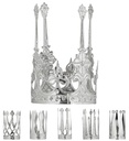 "COURONNE EN ALUMINIUM" 6 styles ass.