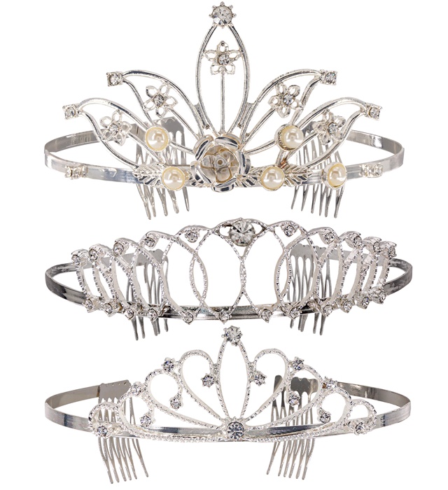 [2446D] "DIADEME STRASS" 3 styles ass.