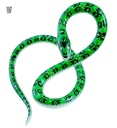 "SERPENT GONFLABLE" 152 cm