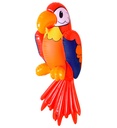 "PERROQUET GONFLABLE" 60 cm