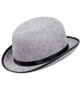 "GRAND CHAPEAU MELON GRIS"