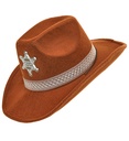 "CHAPEAU DE SHERIFF" marron