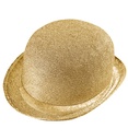 "CHAPEAU MELON DORE EN LUREX"