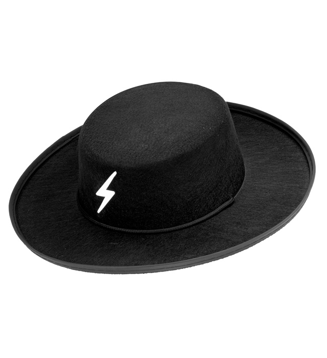 [2506Z] "CHAPEAU DE CAVALIER NOIR"