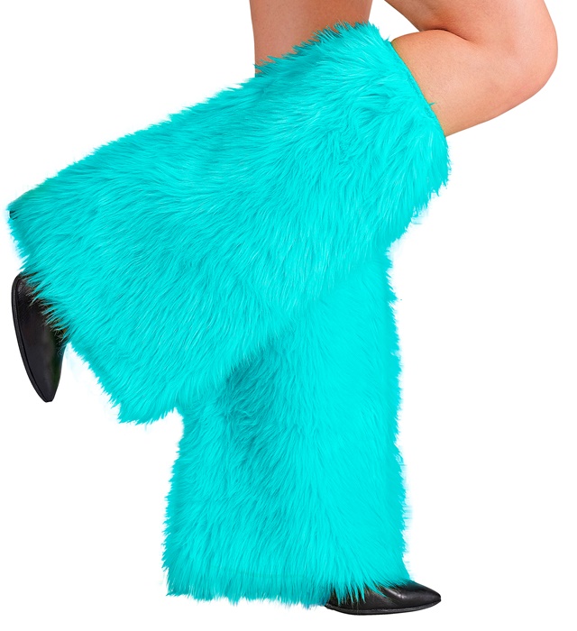 [26137] "JAMBIERES PELUCHE TURQUOISE"