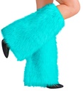 "JAMBIERES PELUCHE TURQUOISE"