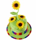 "CHAPEAU TOURNESOLS VELOURS"