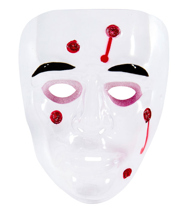 [26566] "MASQUE IMPACTS DE BALLES PVC"