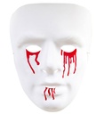 "MASQUE YEUX ET BOUCHES SANGLANTS PVC"