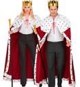 "ROI ET REINE" (manteau, couronne, sceptre pliable)