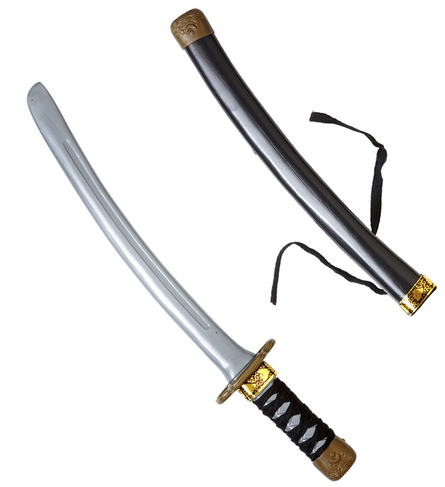 [2726J] "COUTEAU NINJA AVEC ETUI" 41 cm