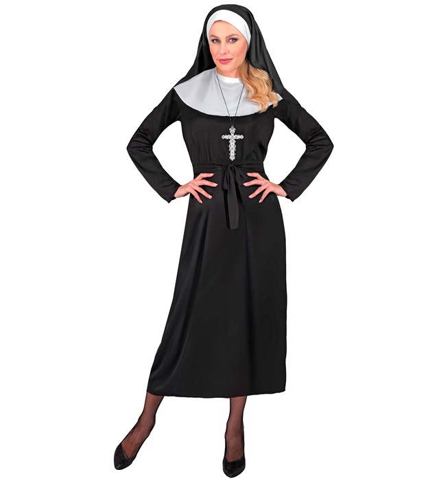 "NONNE" (robe, ceinture, couvre chef)