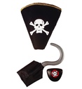 " SET PIRATE" (chapeau, crochet, cache-oeil)
