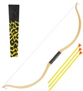 "ARC ET FLECHE ORIGINE INDIENNE" -51 cm