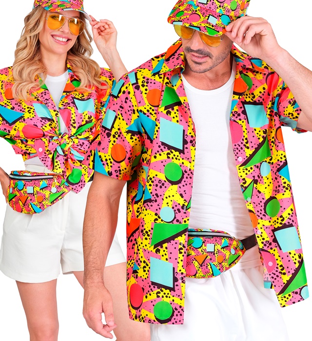 "MODE FUNK ANNEES 80 - funky pink" (chemise)