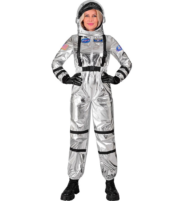 "ASTRONAUTE ARGENT" (combinaison, casque)