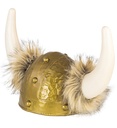 "CASQUE DE VIKING DELUX" avec fourrure