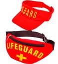 "SAUVETEUR" (visière et sac ceinture)