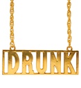 "COLLIER BOURRE" 65 cm