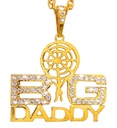 "COLLIER GRAND PAPA" 65 cm