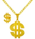"SET DOLLAR" (collier et bague"