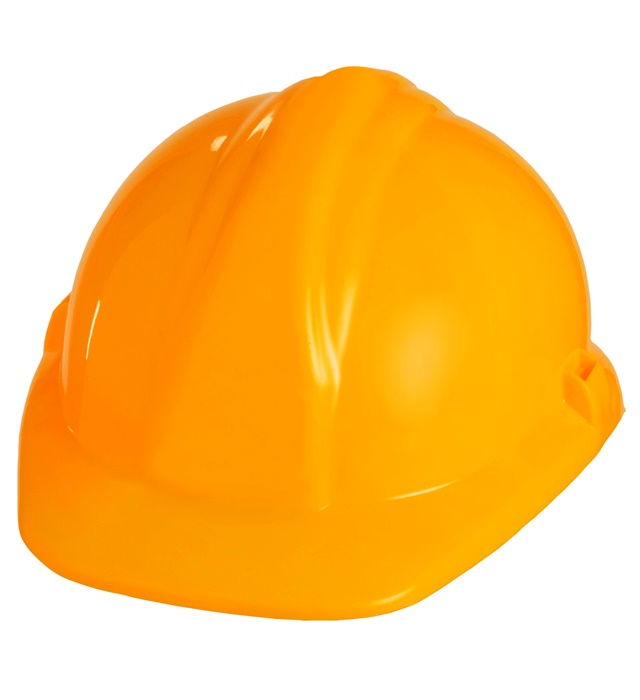 "CHAPEAU DE MAÇON" en plastique dure