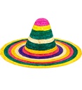 "SOMBRERO MULTICOULEUR" 50 cm