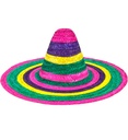 "SOMBRERO MULTICOULEUR" 50 cm