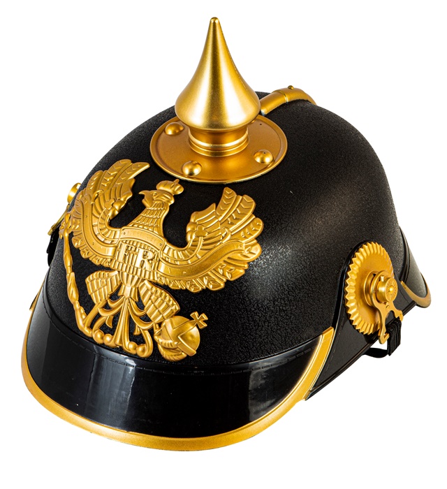 "PICKELHAUBE" en plastique dure