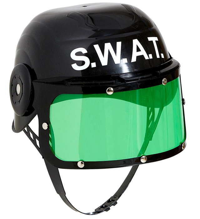 "CASQUE S.W.A.T." plastique rigide