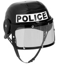 "CASQUE POLICE CONTRE LES REVOLTES" en plastique dure