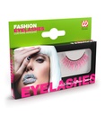 "FAUX CILS ROSE HOLOGRAMME" avec tube de colle