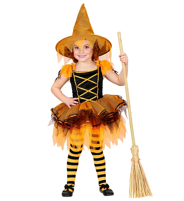 "PETITE SORCIERE DANSEUSE" (robe avec tutu, chapeau)