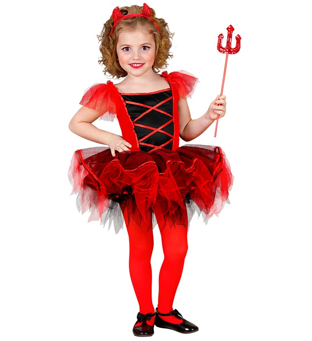 "DIABLESSE DANSEUSE" (robe avec tutu, cornes)
