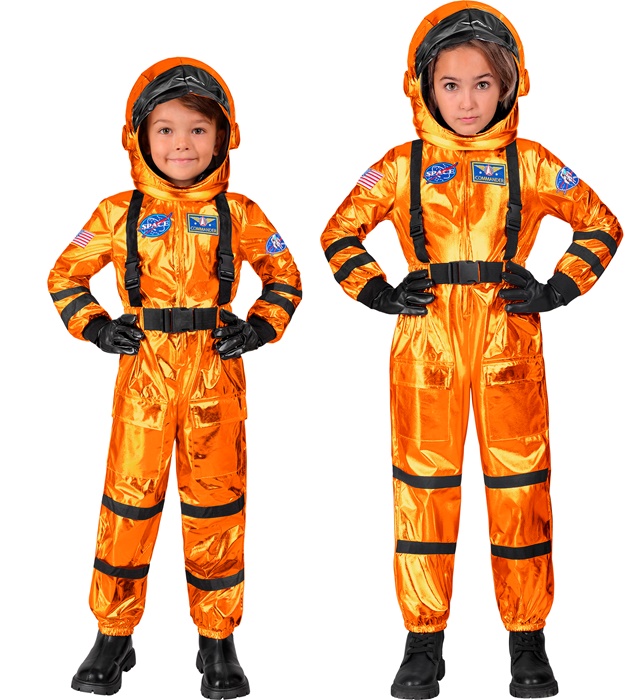 "ASTRONAUTE ORANGE" (combinaison, casque)