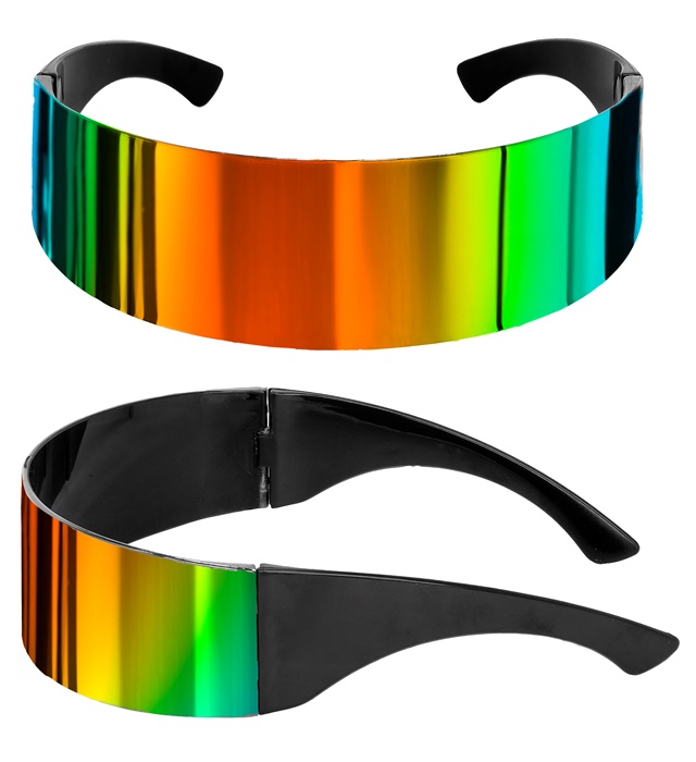 "LUNETTES MIROIRS ARC-EN-CIEL"