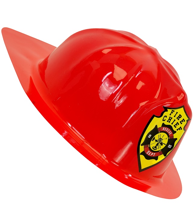 "CASQUE POMPIER" PVC