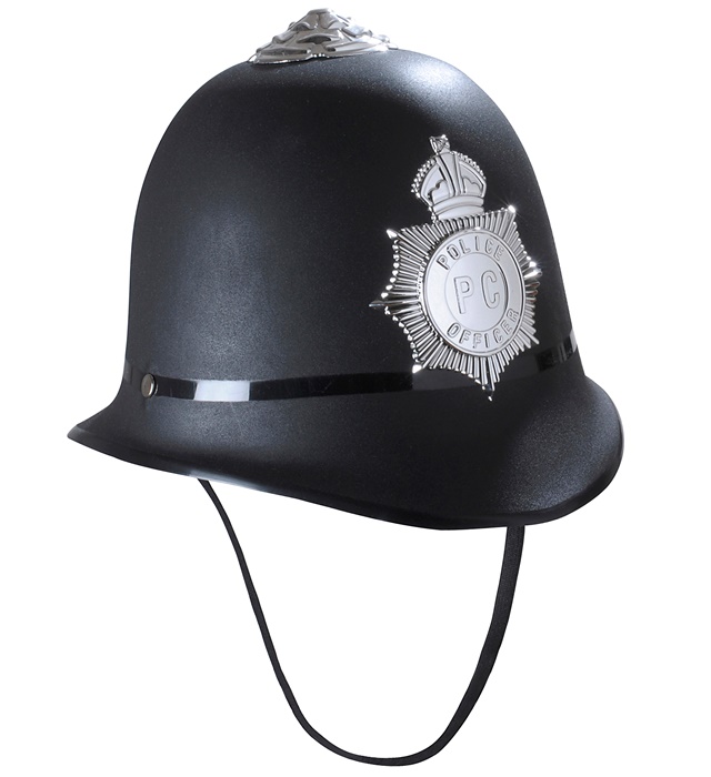 CASQUE DE POLICIER" plastique