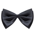 "NOEUD PAPILLON SATIN DE LUXE" noir- ajustable