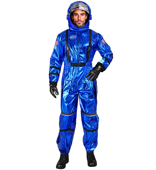 "ASTRONAUTE BLEU" (combinaison, casque)