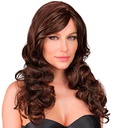 "PERRUQUE CHEVEUX DE REVE TAYLOR MARRON" en boite couleur